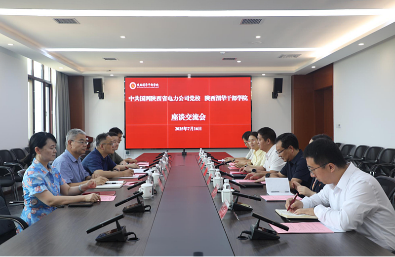 中共國網(wǎng)陜西省電力公司黨校來我院考察交流