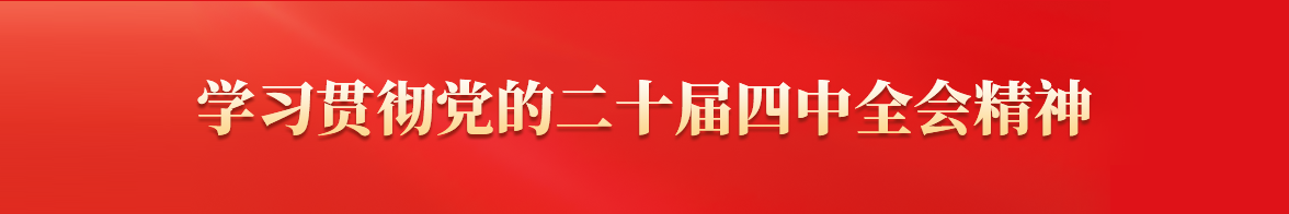 黨的二十屆四中全會(huì)精神